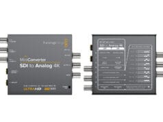 Capturing Analog Video Tapes in 2025 – Part III – Buying Guide Front and back view of Blackmagic Design SDI to Analog 4K Mini Converter