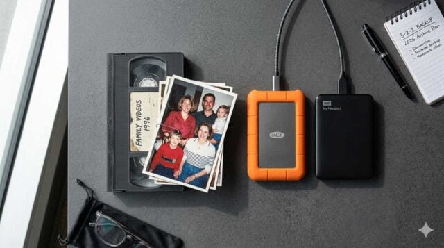 Designing a family archive that survives you – Part I: Backups Designing a family archive that survives you - Part I