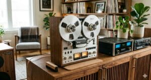 Converting reel-to-reel tapes to digital A reel-to-reel tape deck, the starting point to convert reel to reel to digital
