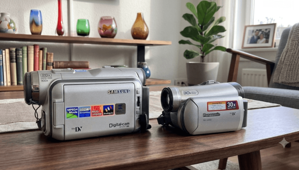 Transfer MiniDV to computer — MiniDV camcorders, the source for a FireWire DV transfer