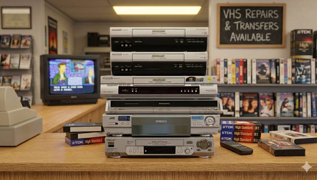 VCR VHS Tape Players