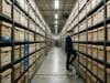 How long does old media last? VHS, cassettes, film, MiniDV and discs How long does old media last — an archivist cataloguing boxed records on the shelves of a climate-controlled archive store.